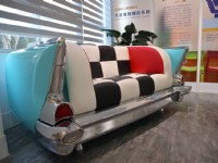 汽車造型沙發<br/> 攝影：車之道體驗中心 提供