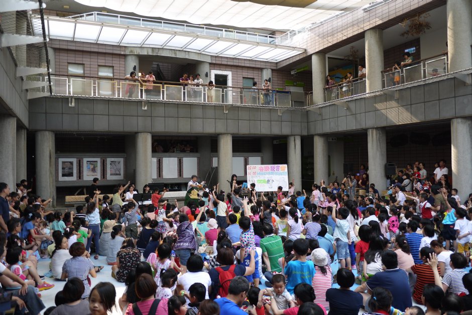 高雄兒童美術館館內活動 攝影：三井