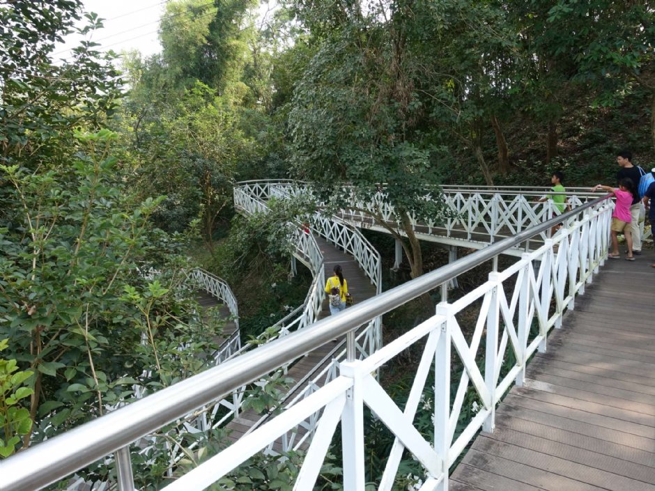竹崎親水公園(天空走廊) 攝影：陳美吟