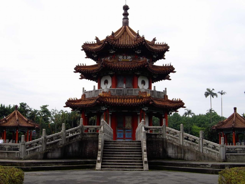 八角亭 攝影：老山羊部落格