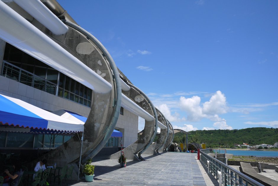 台灣水域館外 攝影：三井
