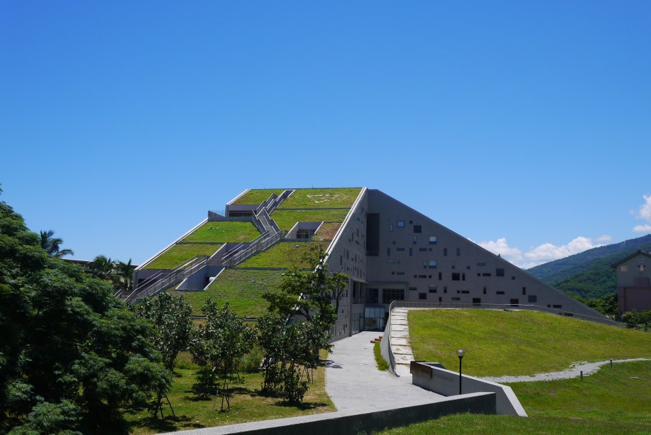 台東大學圖書館 攝影：旅遊王攝影組