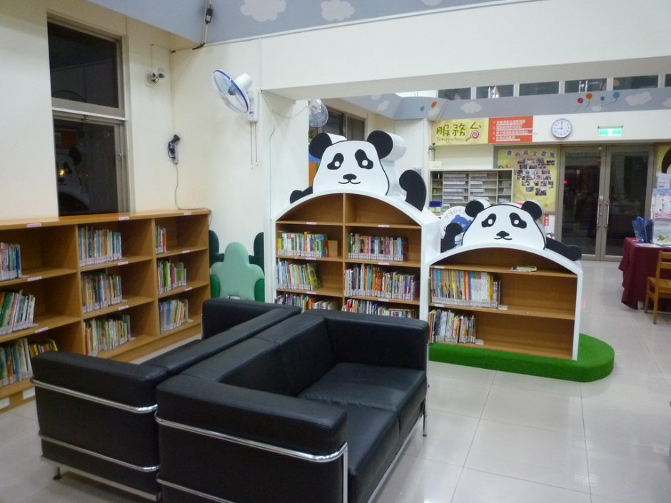 書庫區 攝影：新北市立圖書館