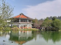 汶水遊客中心生態湖<br/> 攝影：Lu