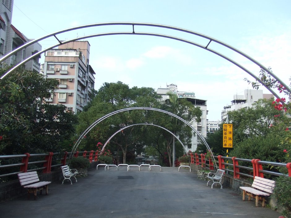 景美溪左岸 攝影：Lu