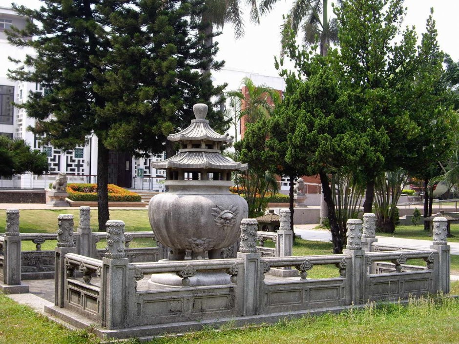延平郡王祠內的特色 攝影：老山羊部落格