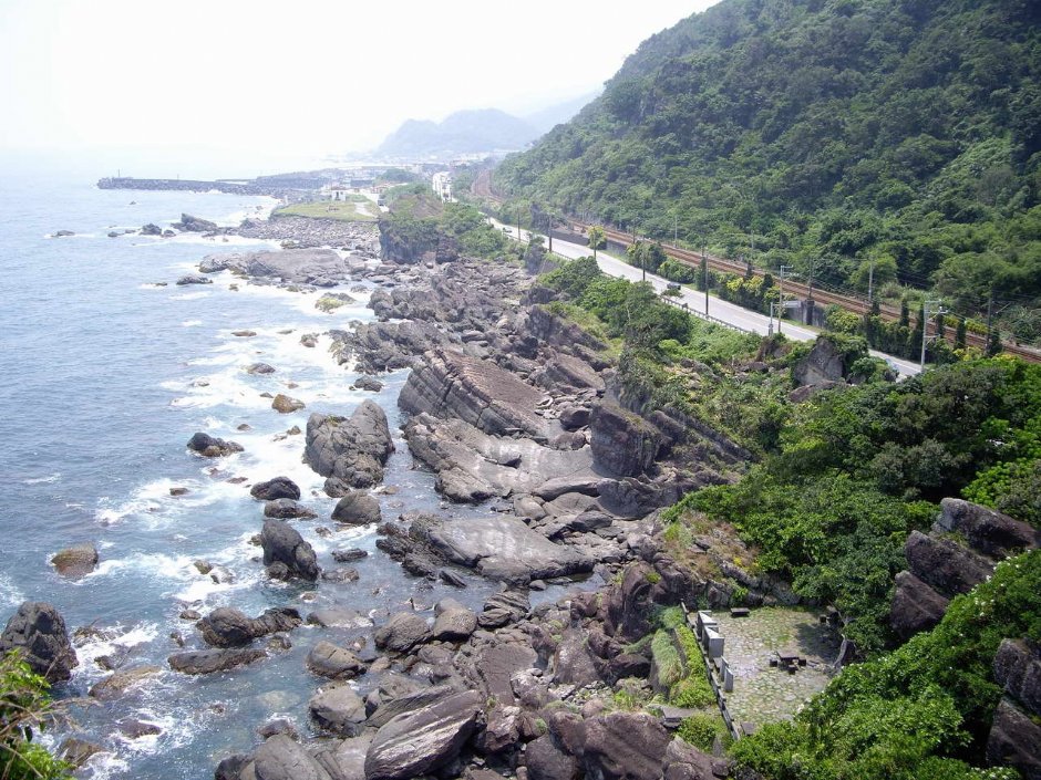 眺望濱海公路 攝影：老山羊部落格
