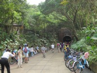 舊草嶺隧道自行車道<br/> 攝影：Bruce