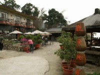豐山的觀景民宿入口<br/> 攝影：老山羊部落格