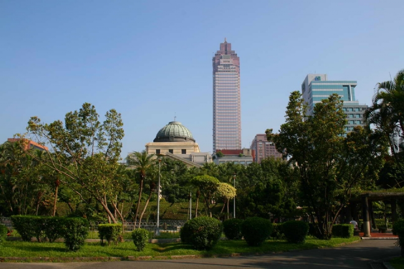滿園綠意 攝影：老山羊部落格
