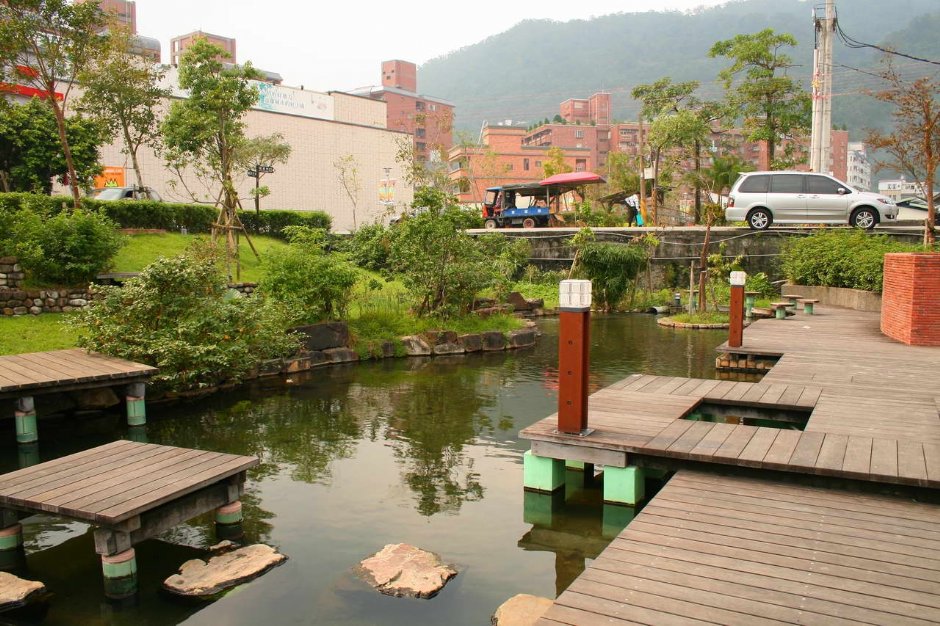 湯圍溝公園_自然造景 攝影：老山羊部落格