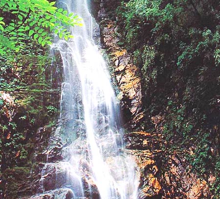 飛瀑 攝影：四川旅遊信息網