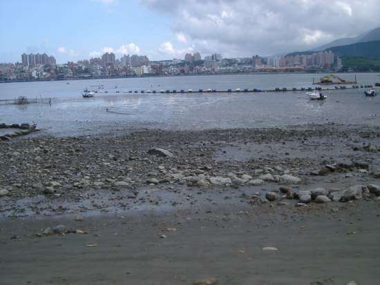 對岸的城市 攝影：淡水景點
