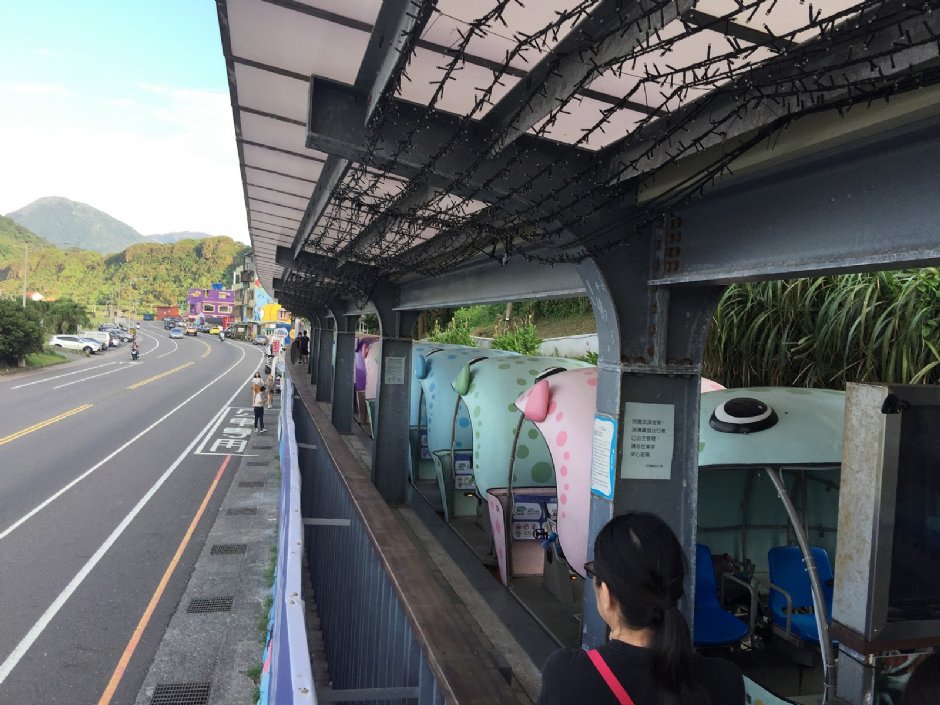 八斗子車站 攝影：Eva隨手拍