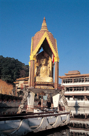 湖山寺主祀觀音佛祖 攝影：雲林縣政府