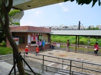 橋頭糖廠五分車站<br/> 攝影：三個井