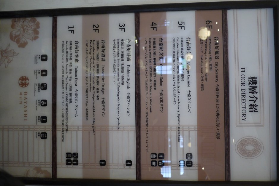 林百貨樓層介紹 攝影：旅遊王攝影組