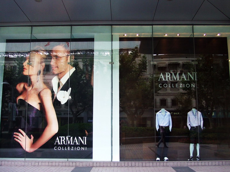 ARMANI名牌店 攝影：李明黛
