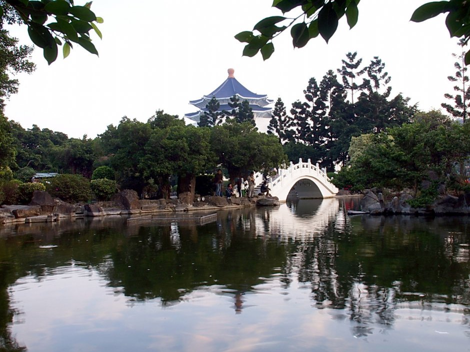 曲橋、湖景 攝影：amo