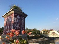 葫蘆墩公園是台中花博展區之一<br/> 攝影：Eva隨手拍