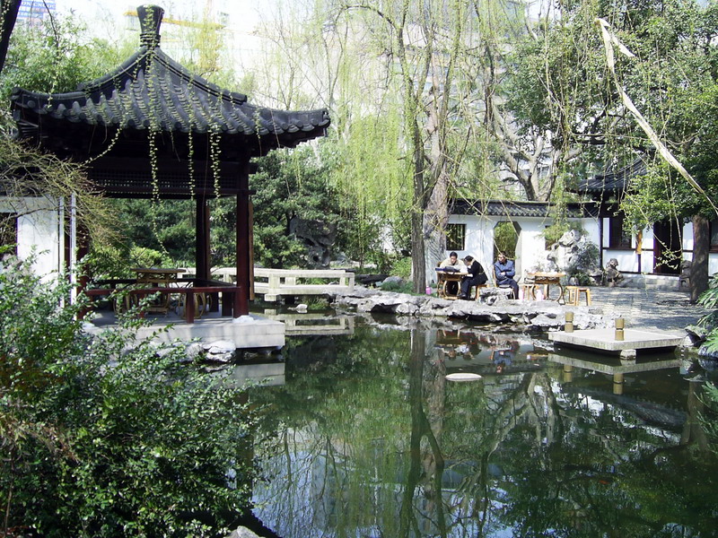 靜安公園-園內一景 攝影：陳李豪