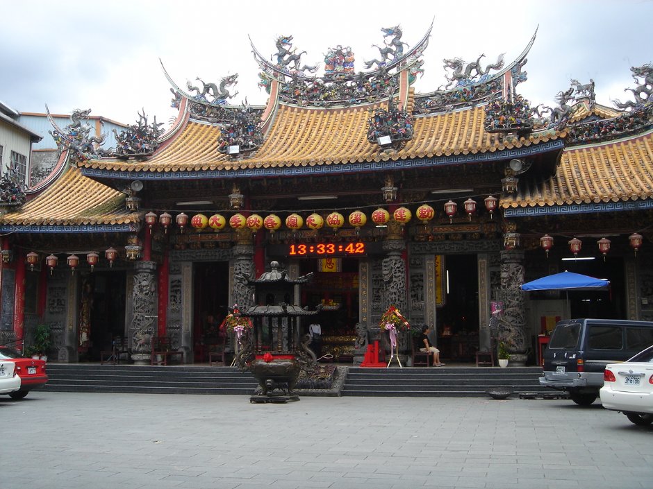 協天廟廣場 攝影：余燕鳳