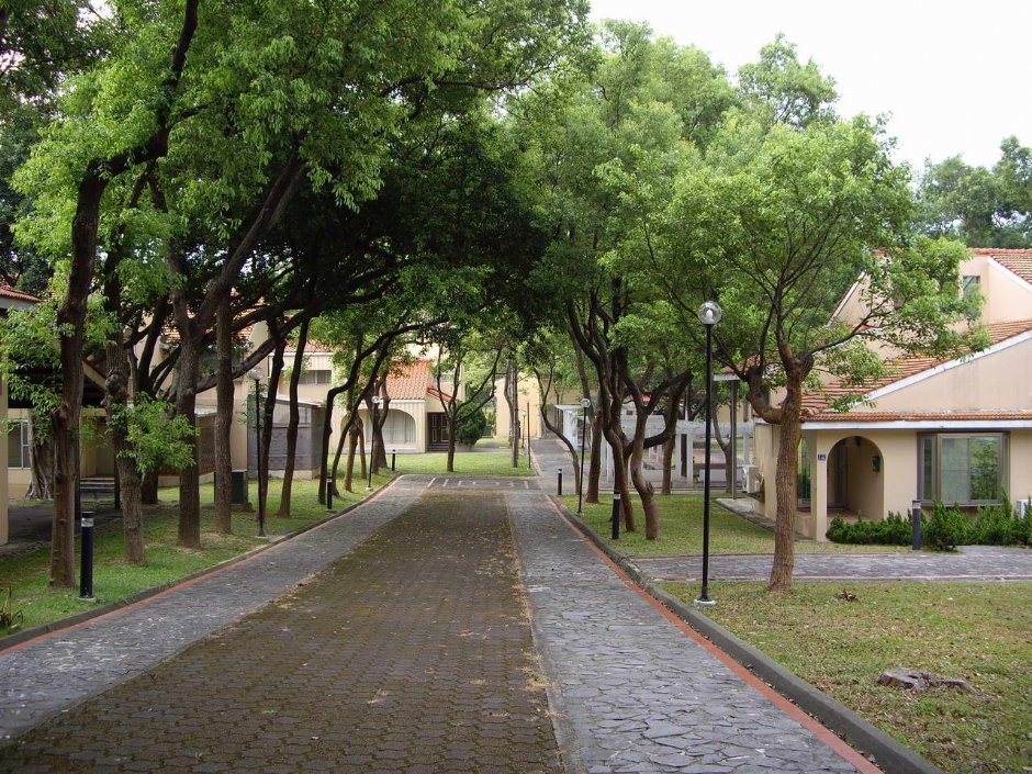 美式住宅區旁風景 攝影：老山羊部落格