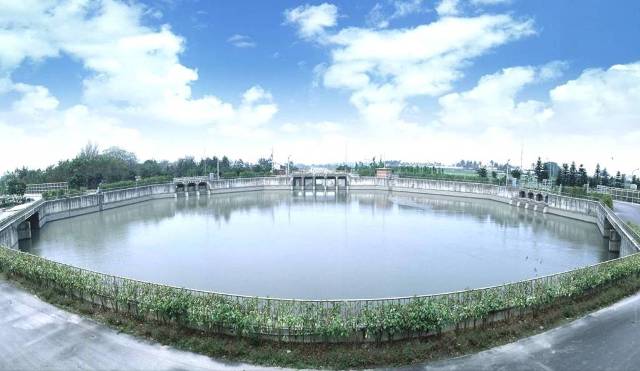 八卦池 攝影：資料來源─台灣雲林農田水利會