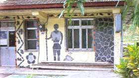 魯凱傳統屋舍 攝影：屏東縣政府