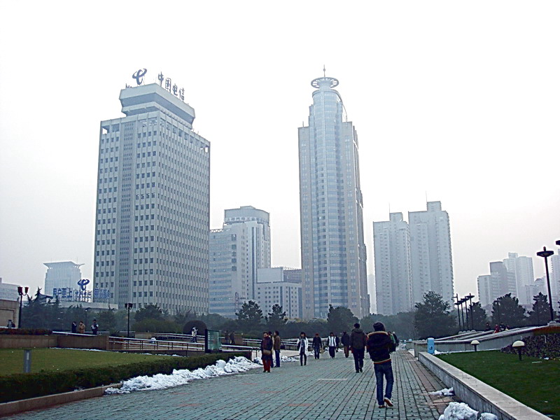 廣場看週邊景觀 攝影：余燕鳳