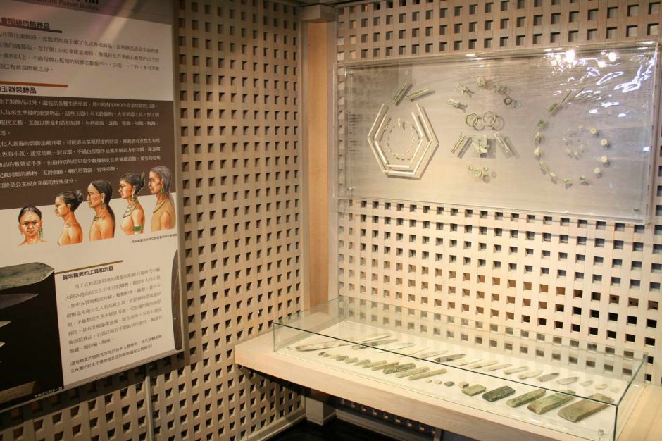 玉器展示 攝影：老山羊部落格