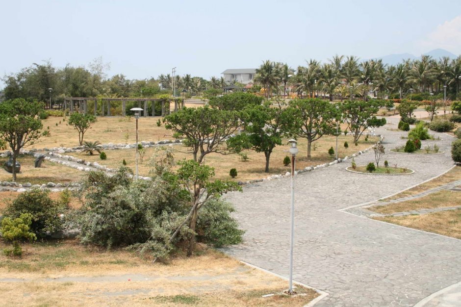海濱公園佔地寬廣 攝影：老山羊部落格