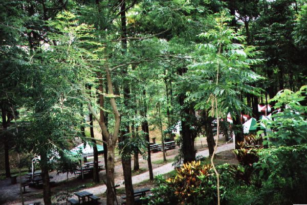 虎頭埤水庫休憩區 攝影：王世傳