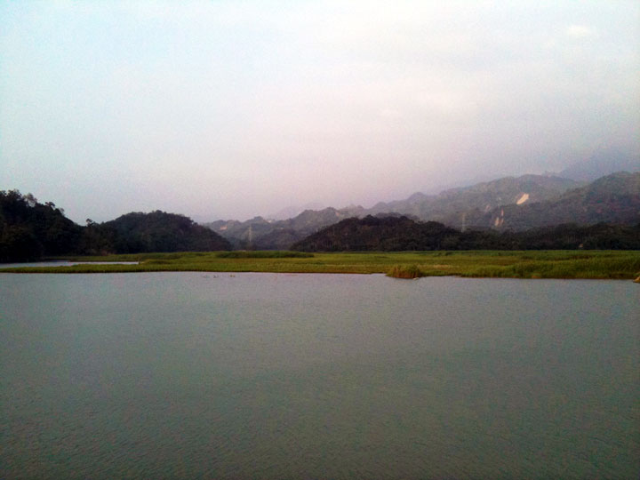 白河水庫靜謐環境 攝影：林山景