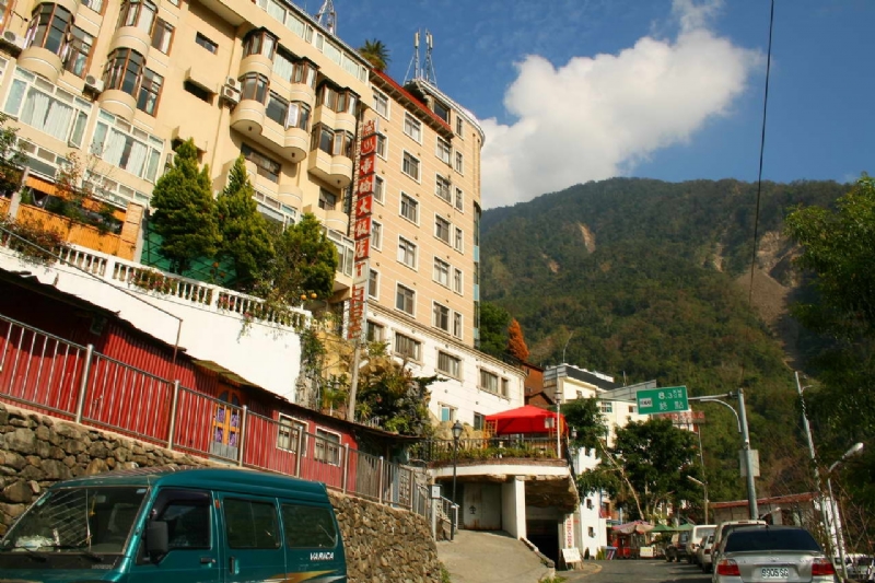 帝綸飯店地貌 攝影：老山羊部落格