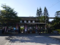 舊竹田車站現為竹田驛鐵道故事館<br/> 攝影：旅遊王攝影組