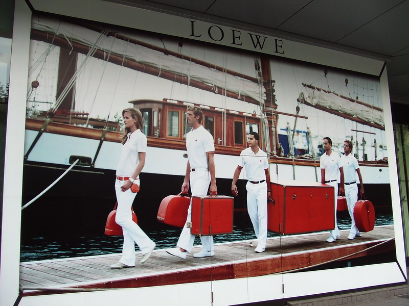 LOEWE名牌店 攝影：李明黛