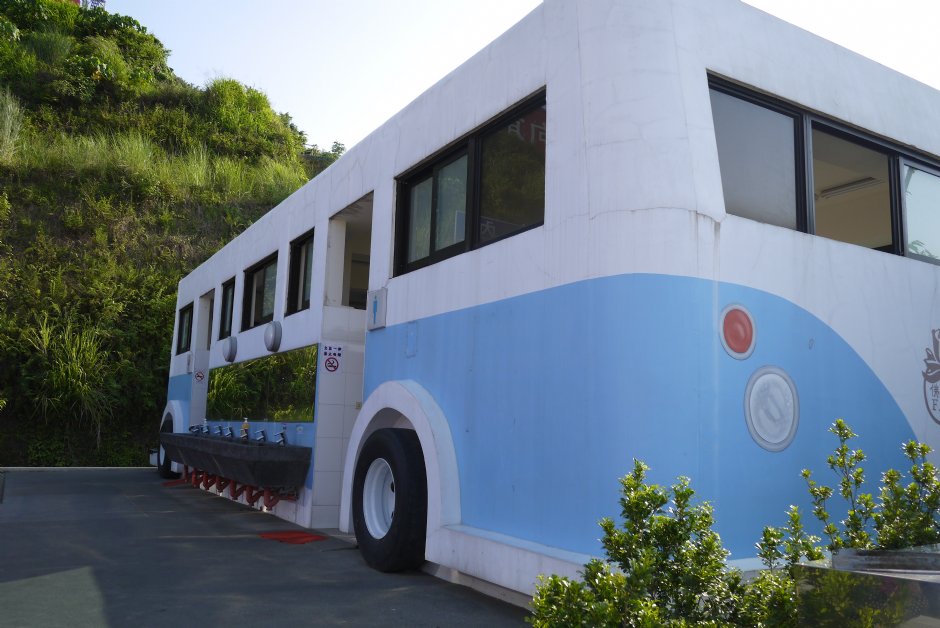 佛陀紀念館特色公廁 攝影：三井