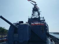 定情碼頭德陽艦園區<br/> 攝影：Louis