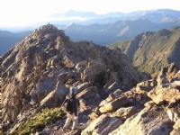 玉山主峰頂<br/> 攝影：老山羊部落格