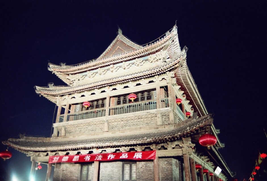 城樓夜景1 攝影：林明德