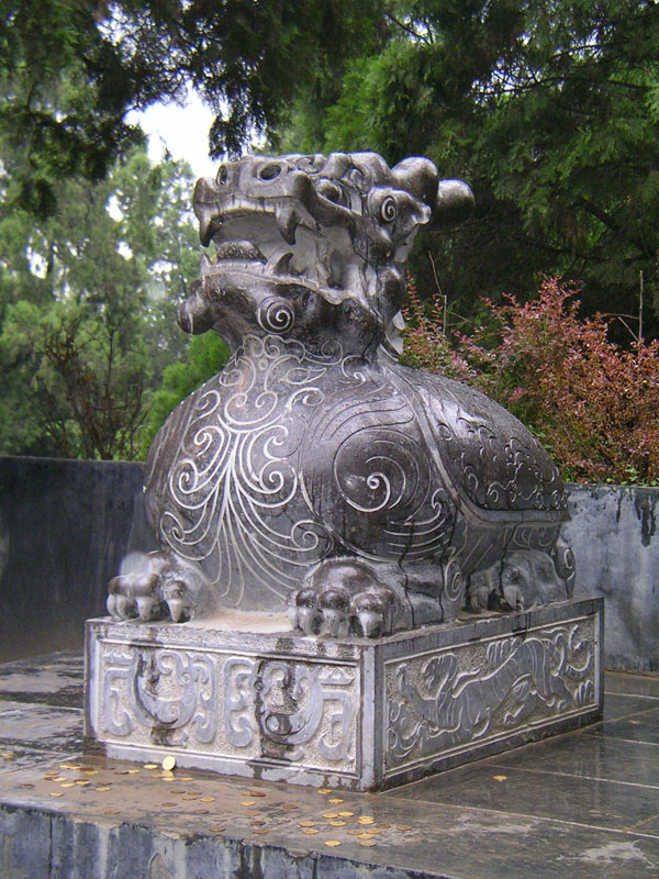 神獸石像 攝影：林明德
