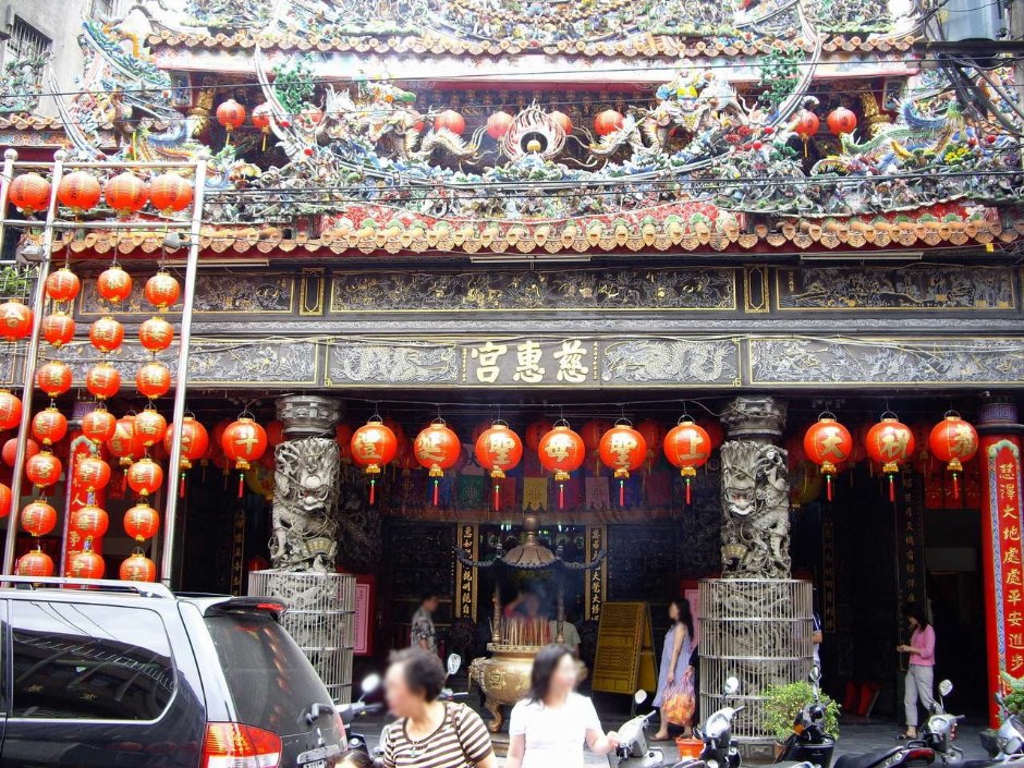 慈惠宮門口 攝影：老山羊部落格