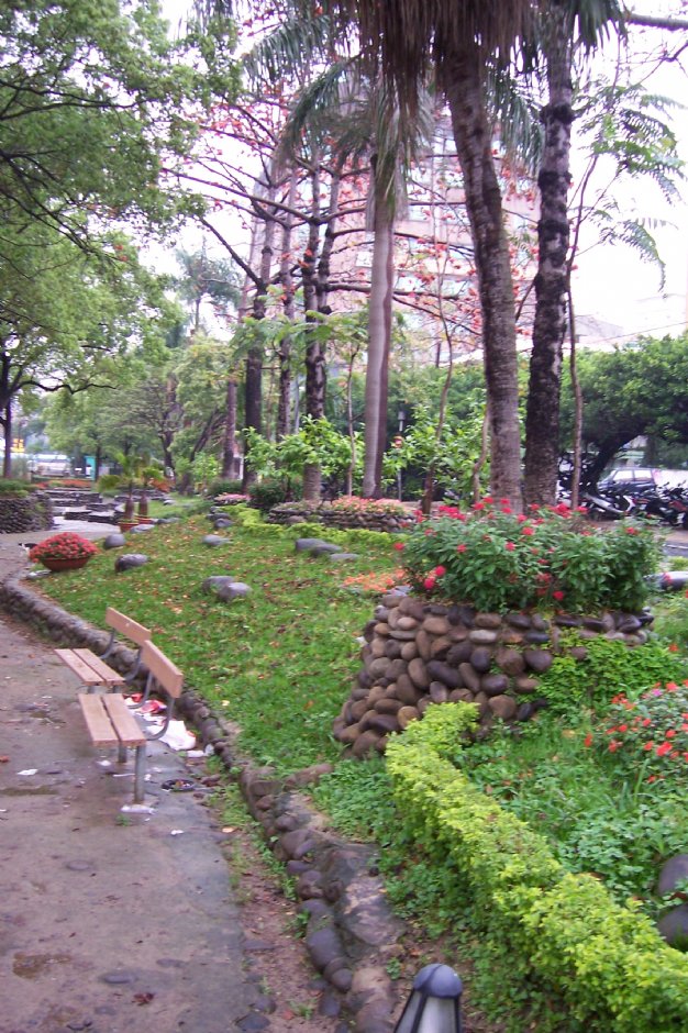 親水公園沿岸 攝影：林夢真