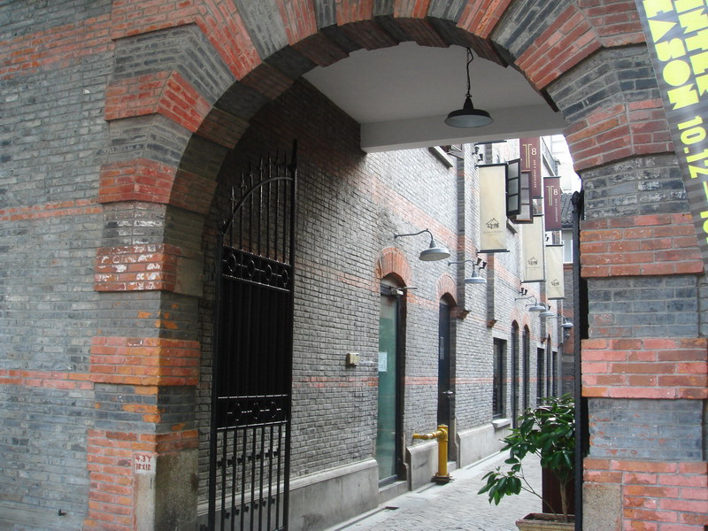 石庫門磚瓦建築 攝影：余燕鳳