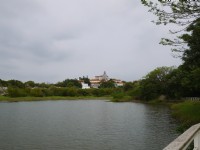 公園可見菩提寺坐佛<br/> 攝影：旅遊王攝影組