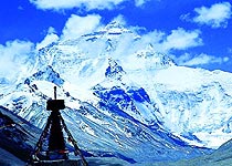 珠穆朗瑪峰 攝影：四川旅遊信息網
