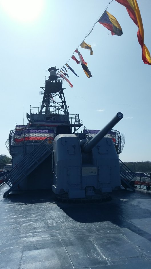 定情碼頭德陽艦園區 攝影：Louis