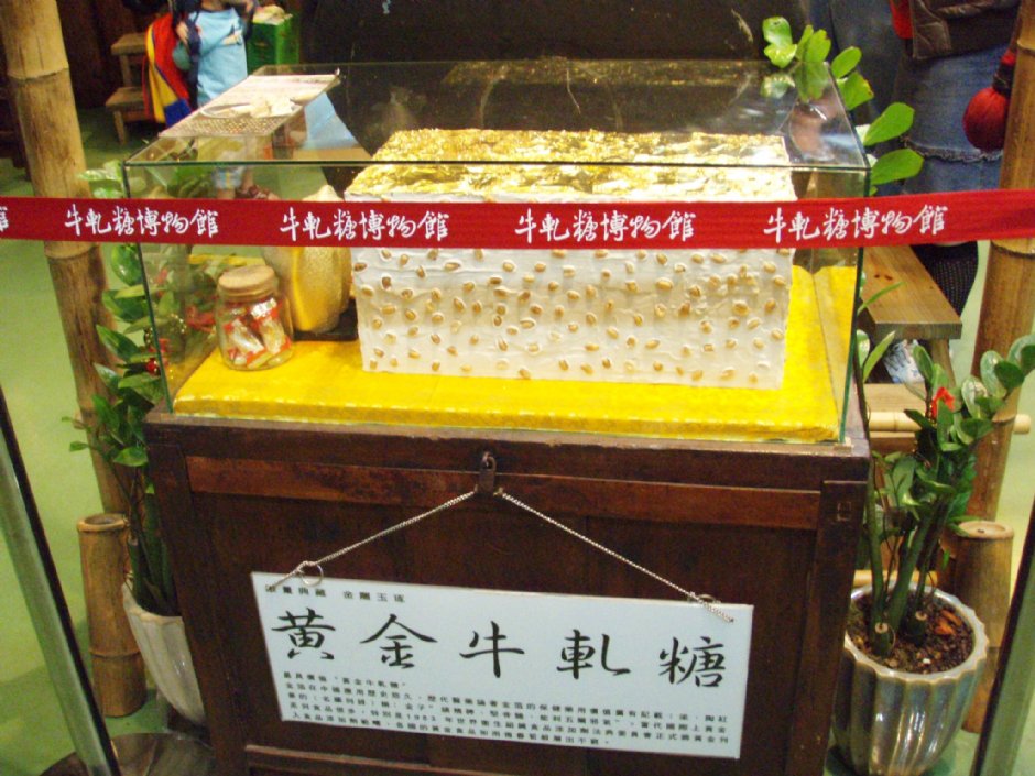 黃金牛軋糖模型 攝影：鄭瑄頤