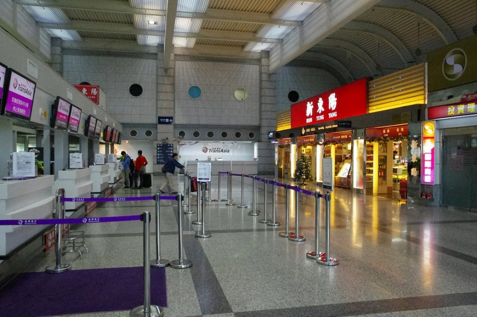 二樓出境大廳 攝影：Eva隨手拍